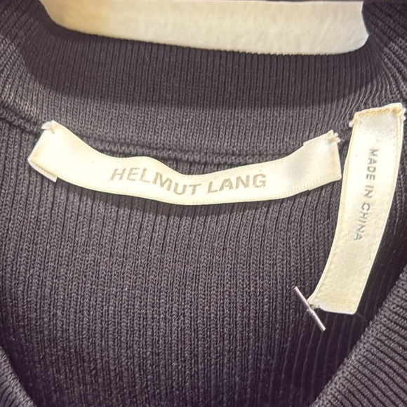 Helmut Lang Black Sleeveless Knit Dress - XS - Picture 3 of 9